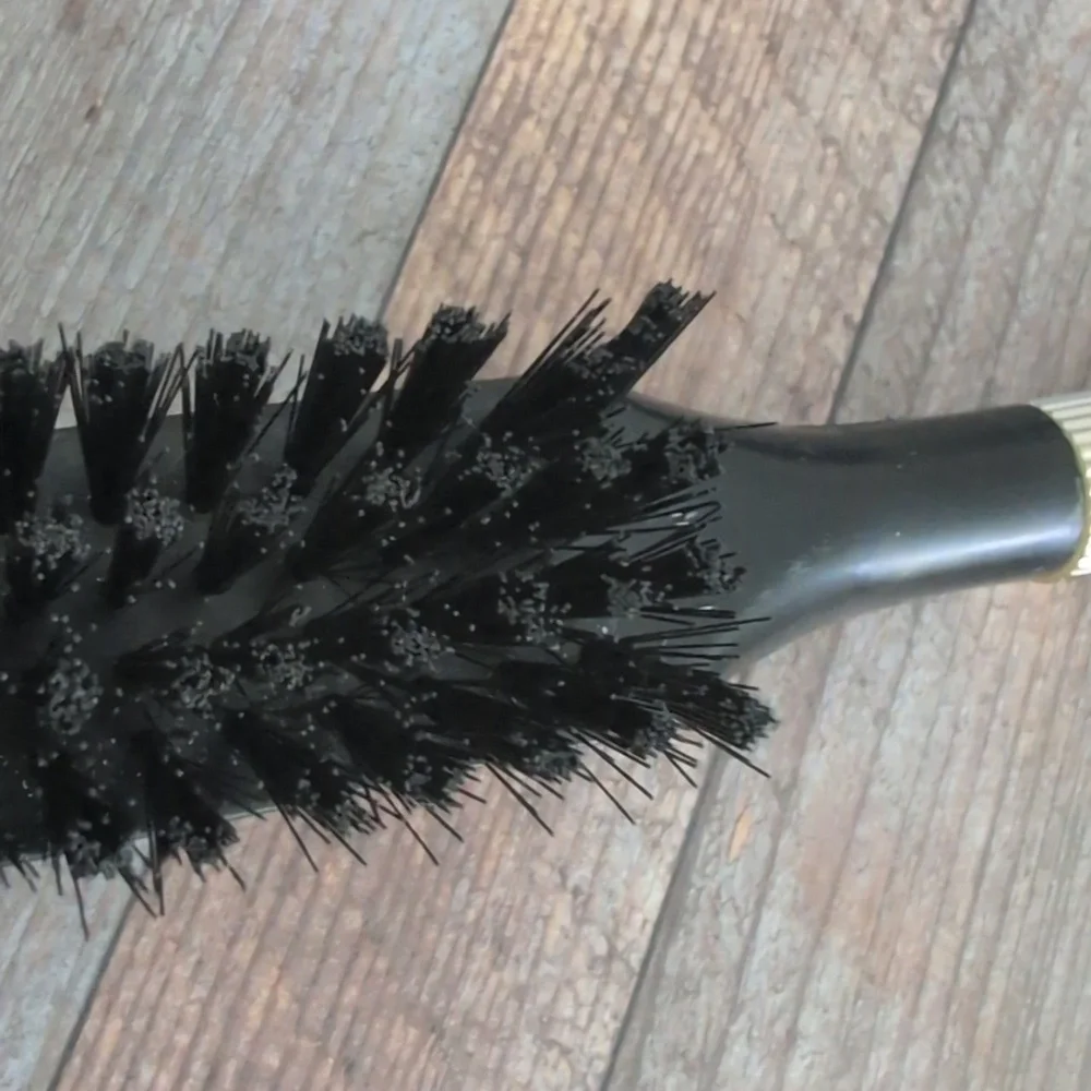 Vintage MCM‎ Horse Equestrian Engraved Wall Plaque And Horse Head Brush